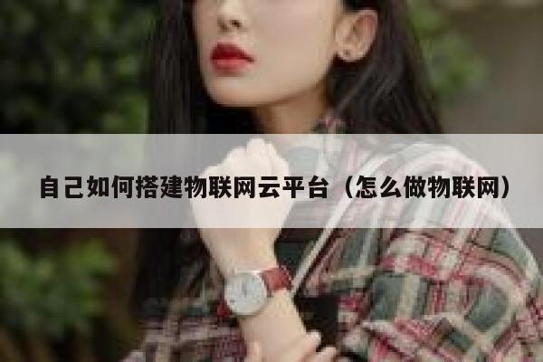 自己如何搭建物联网云平台（怎么做物联网） 第1张