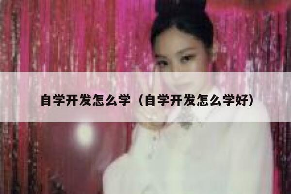 自学开发怎么学（自学开发怎么学好） 第1张