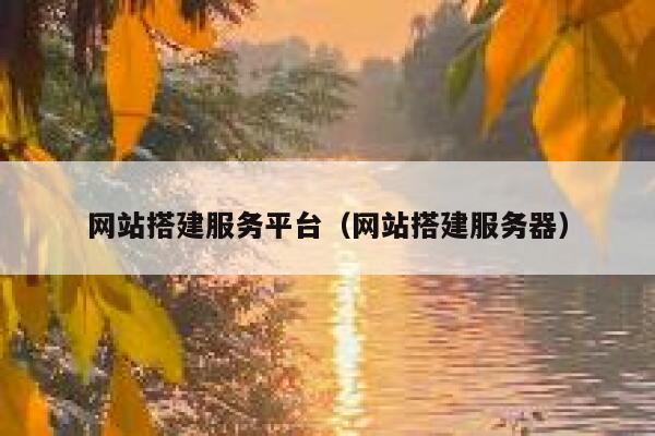 网站搭建服务平台（网站搭建服务器） 第1张