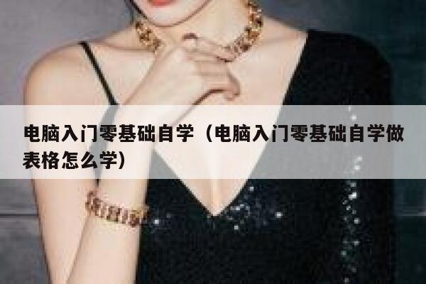 电脑入门零基础自学（电脑入门零基础自学做表格怎么学） 第1张