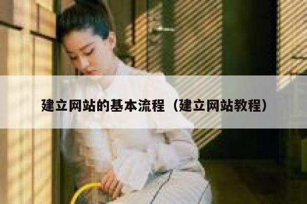 建立网站的基本流程（建立网站教程） 第1张
