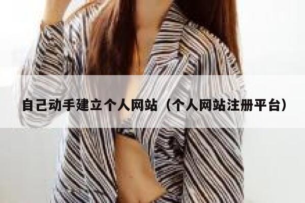 自己动手建立个人网站（个人网站注册平台） 第1张