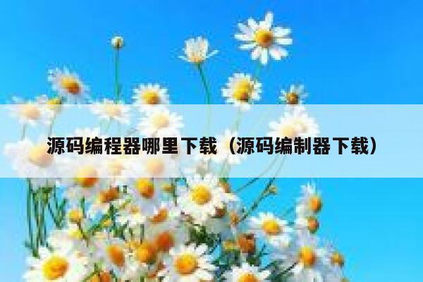 源码编程器哪里下载（源码编制器下载） 第1张