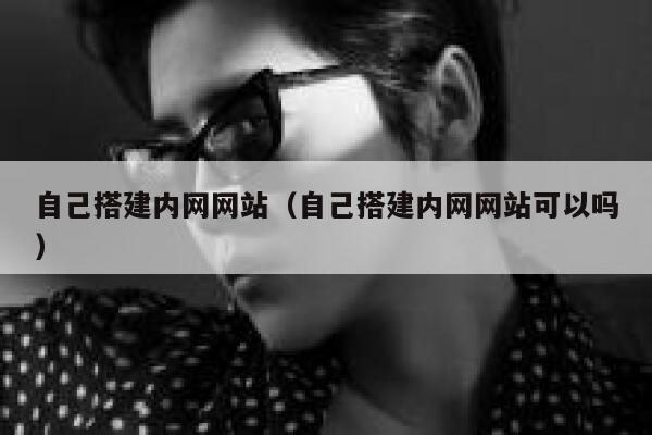 自己搭建内网网站（自己搭建内网网站可以吗） 第1张
